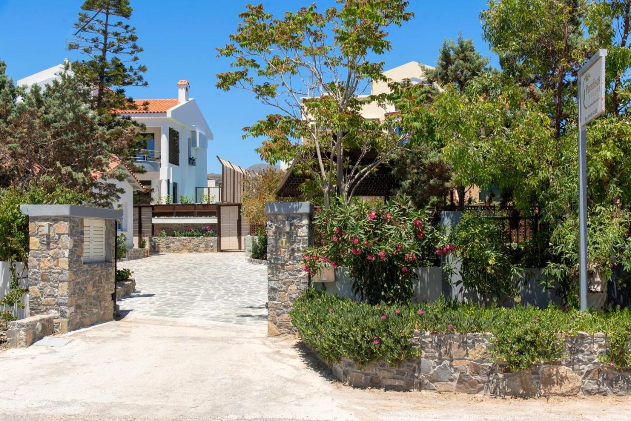Paradisos Luxury Villas Next To Beach Koutsouras Exterior photo