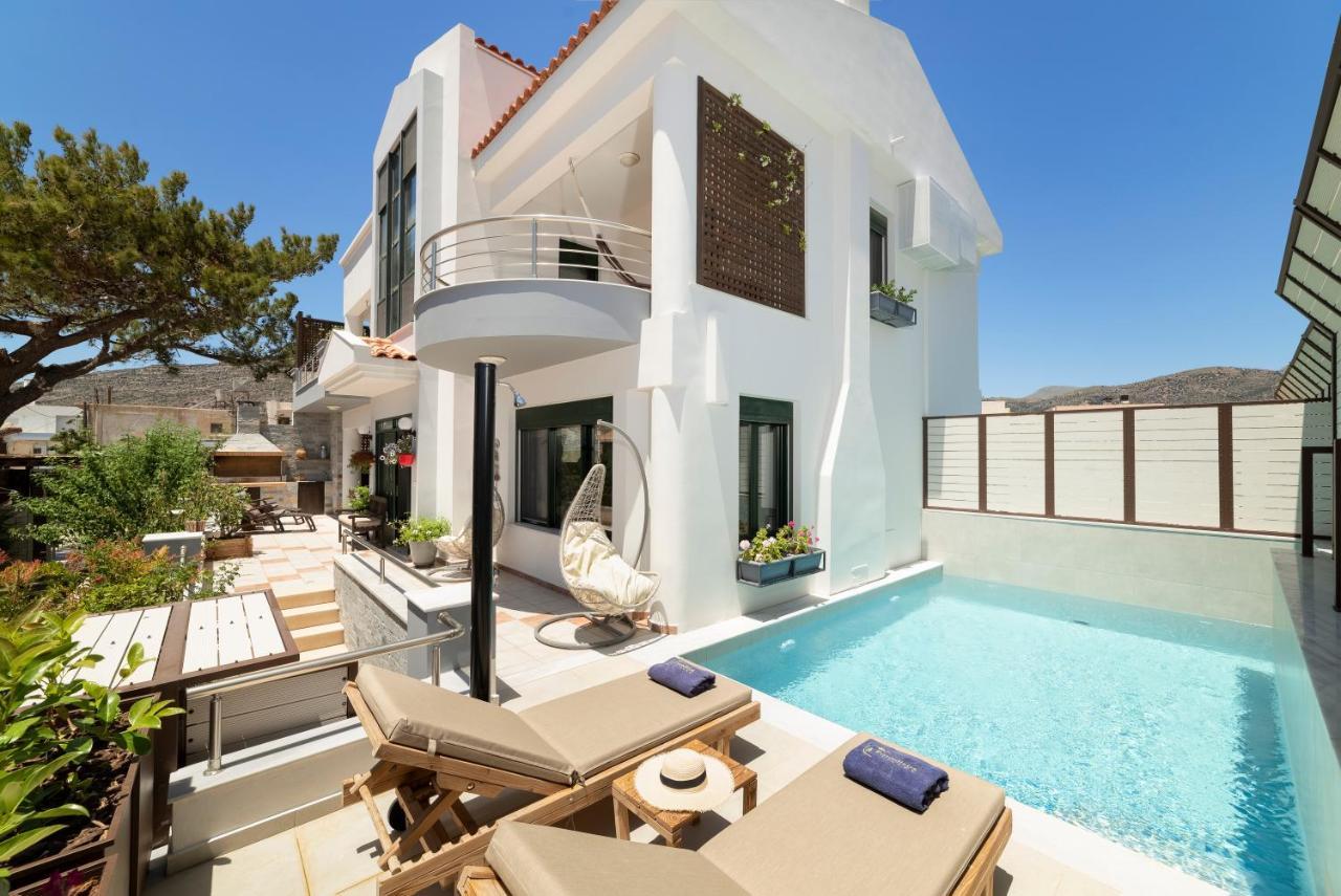 Paradisos Luxury Villas Next To Beach Koutsouras Exterior photo