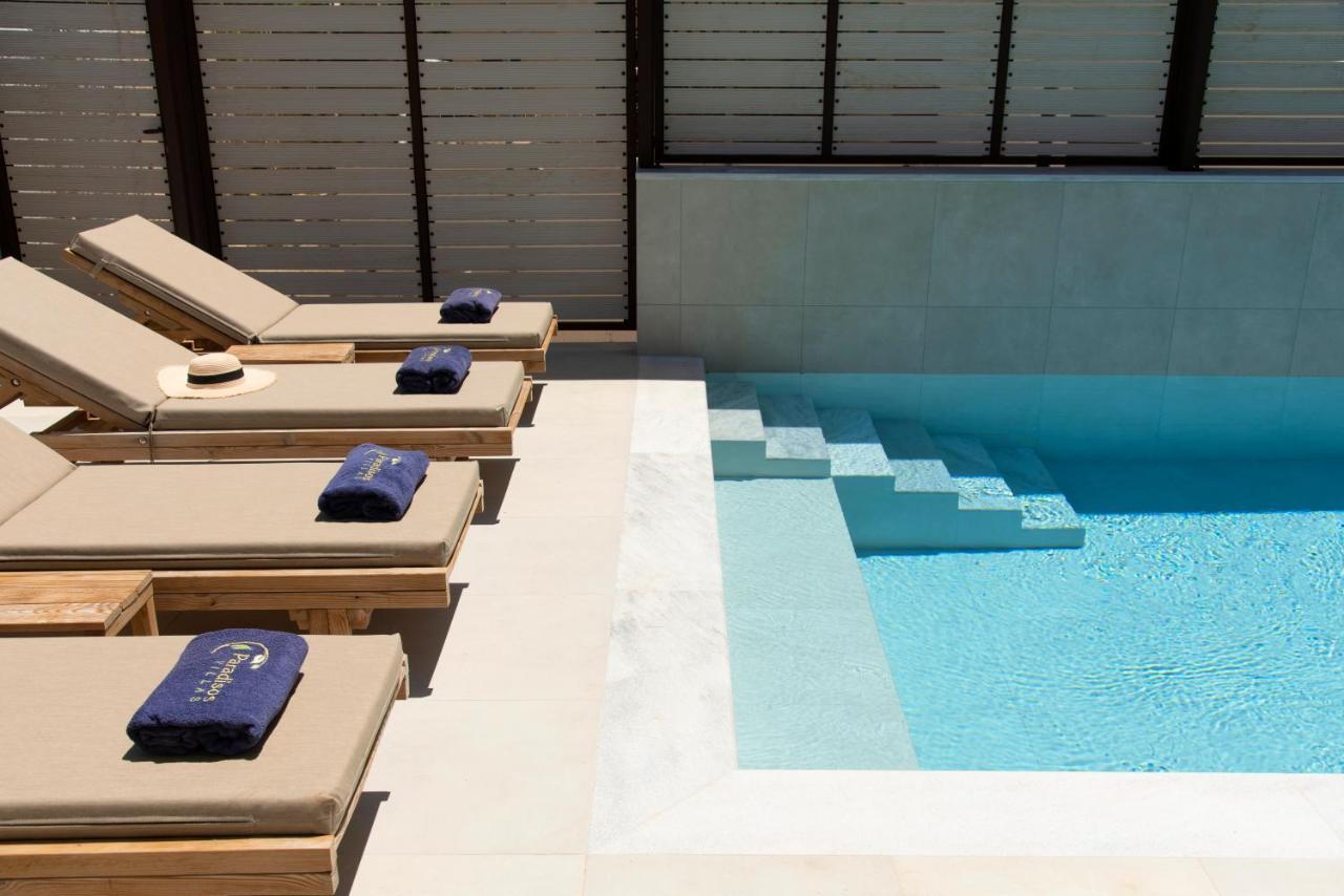 Paradisos Luxury Villas Next To Beach Koutsouras Exterior photo